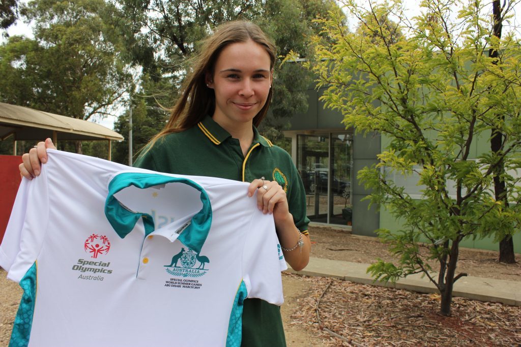 Athletics Essendon's Laura Butler will compete at the Special Olympics World Games in Abu Dhabi this week, representing Australia in the 200 metre sprint, long jump and relay race.